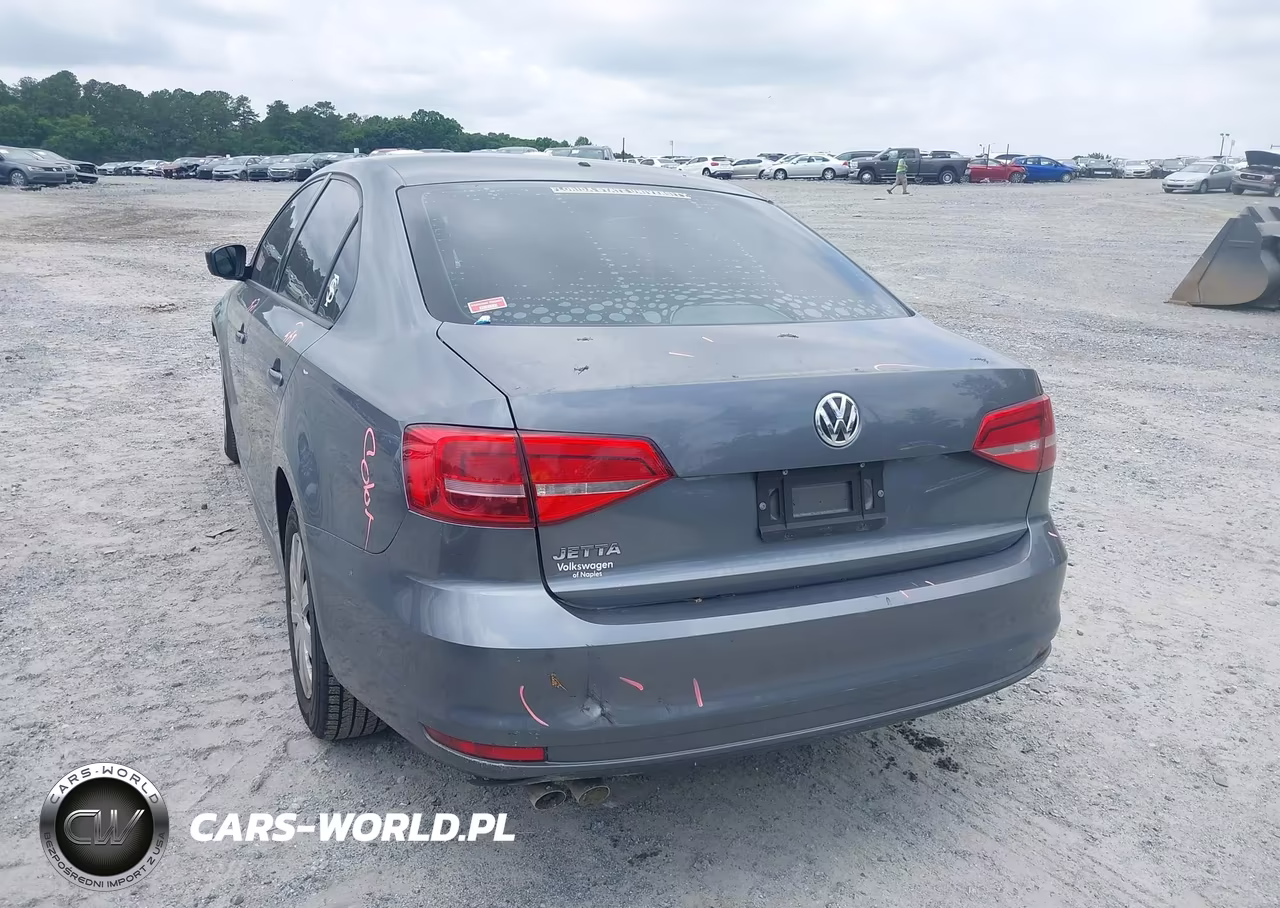 2015 Volkswagen Jetta 2.0L S VIN:3VW2K7AJ7FM287066 - 3
