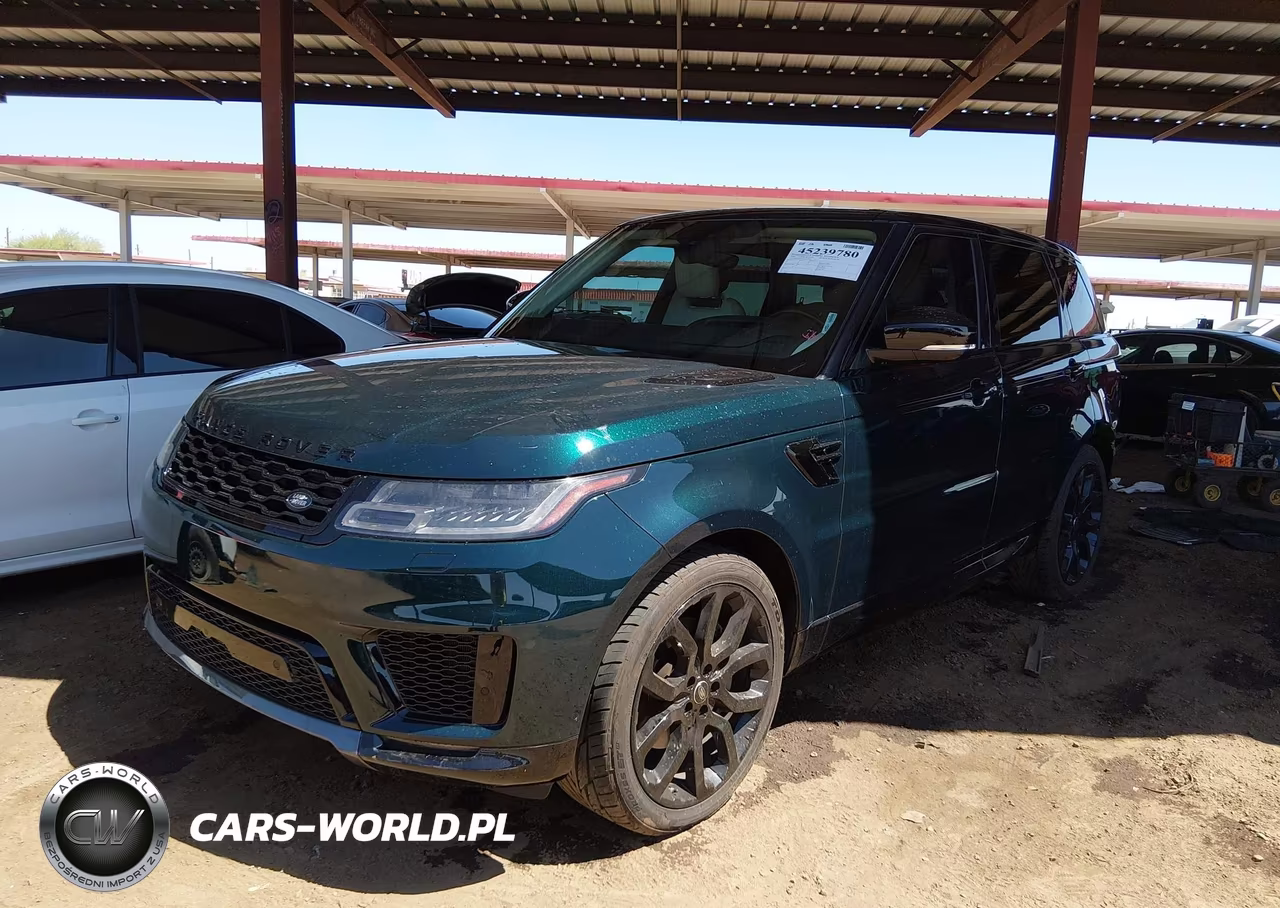 2020 Land Rover Range Rover Sport Hse Mhev VIN:SALWR2SUXLA732932 - 2
