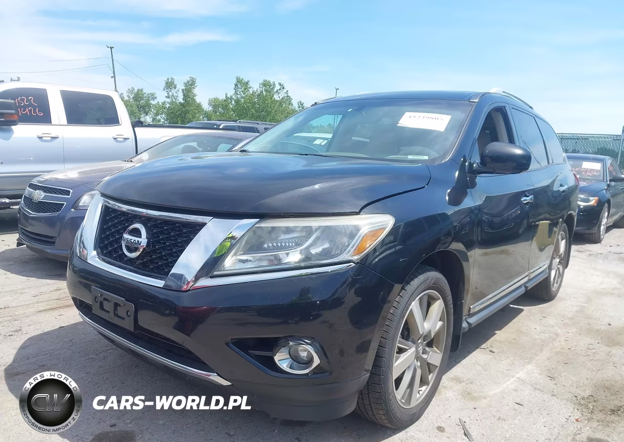 2015 Nissan Pathfinder Platinum VIN:5N1AR2MM0FC624628 - 2