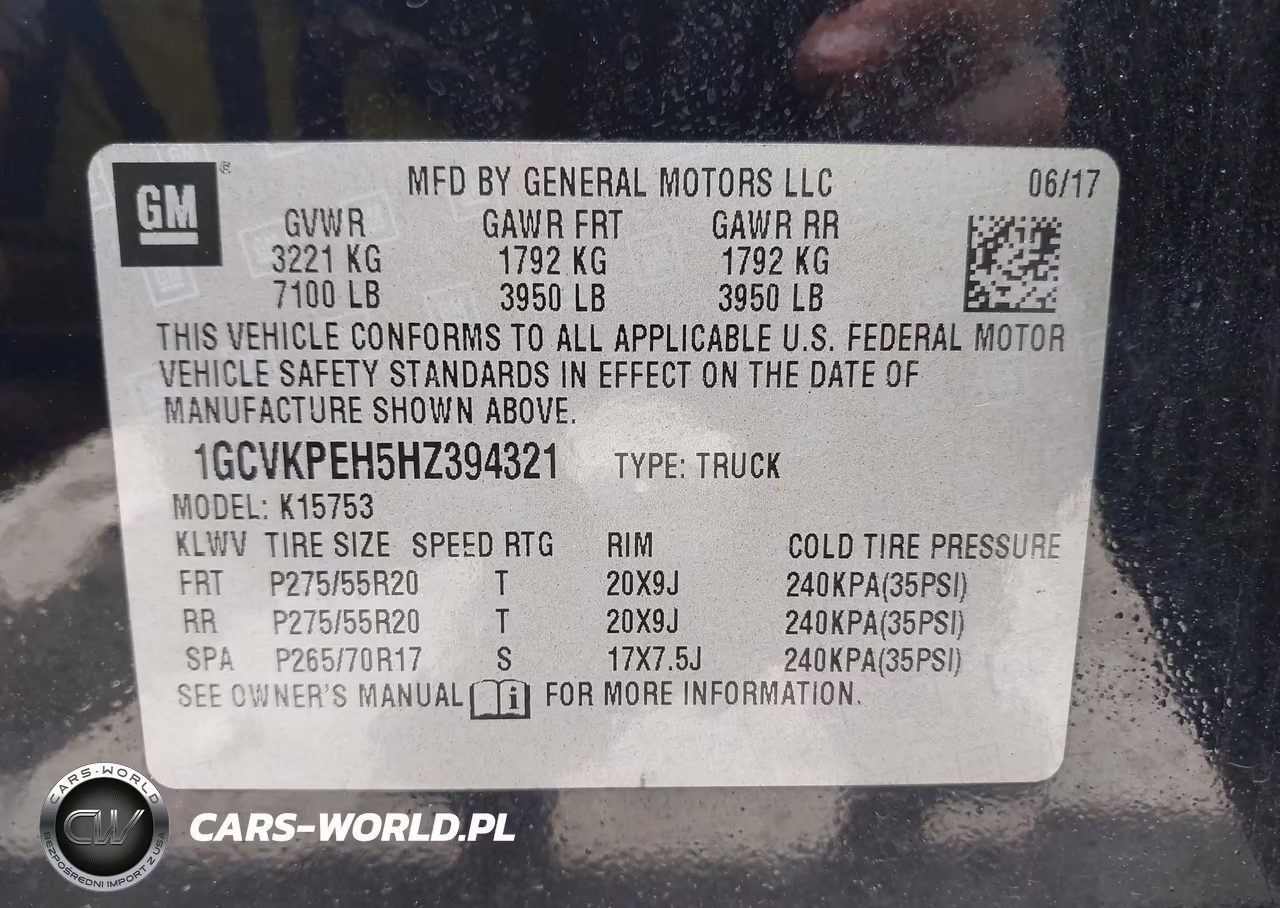2017 Chevrolet Silverado 1500 Custom VIN:1GCVKPEH5HZ394321 - 9