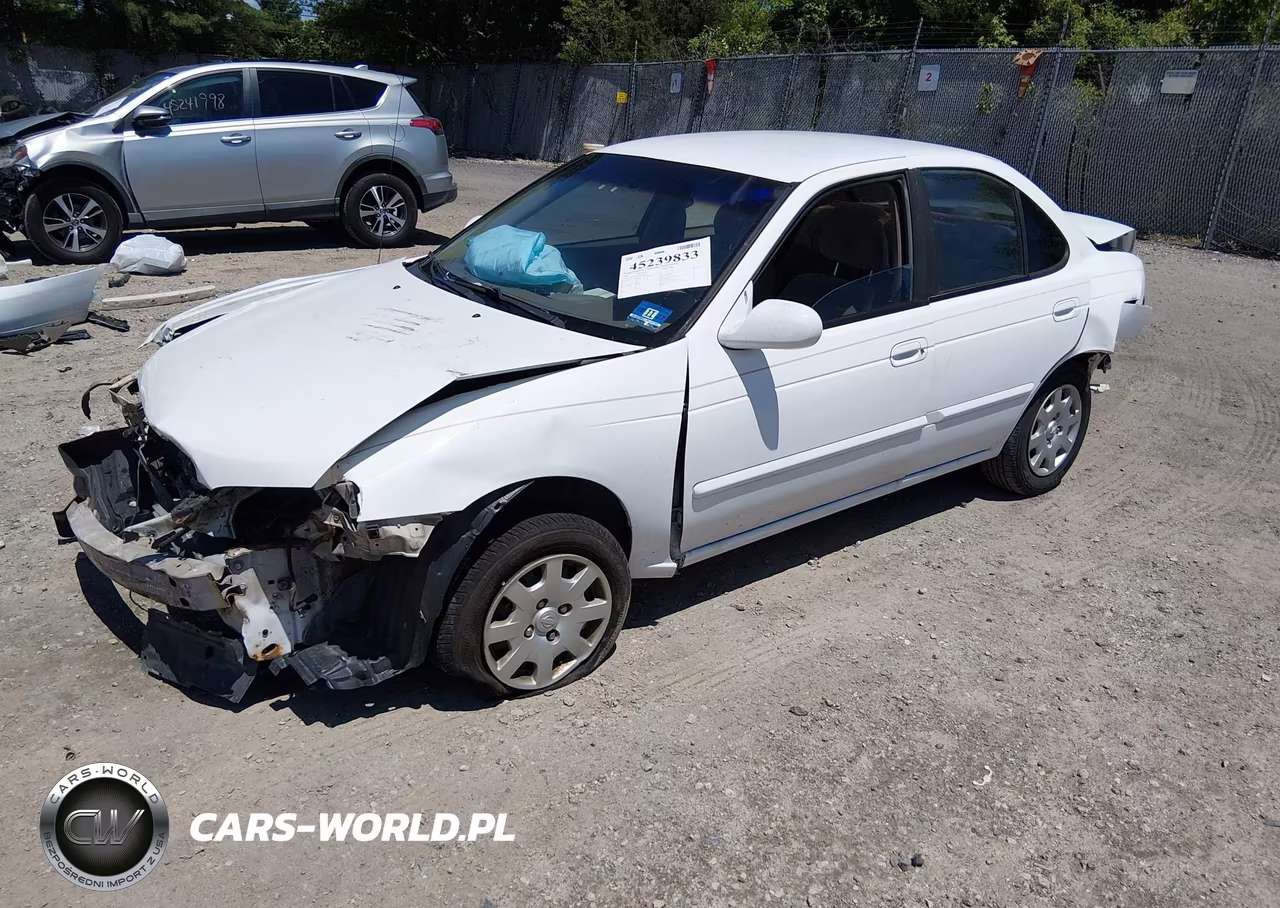 2001 Nissan Sentra Gxe VIN:3N1CB51D51L485944 - 2