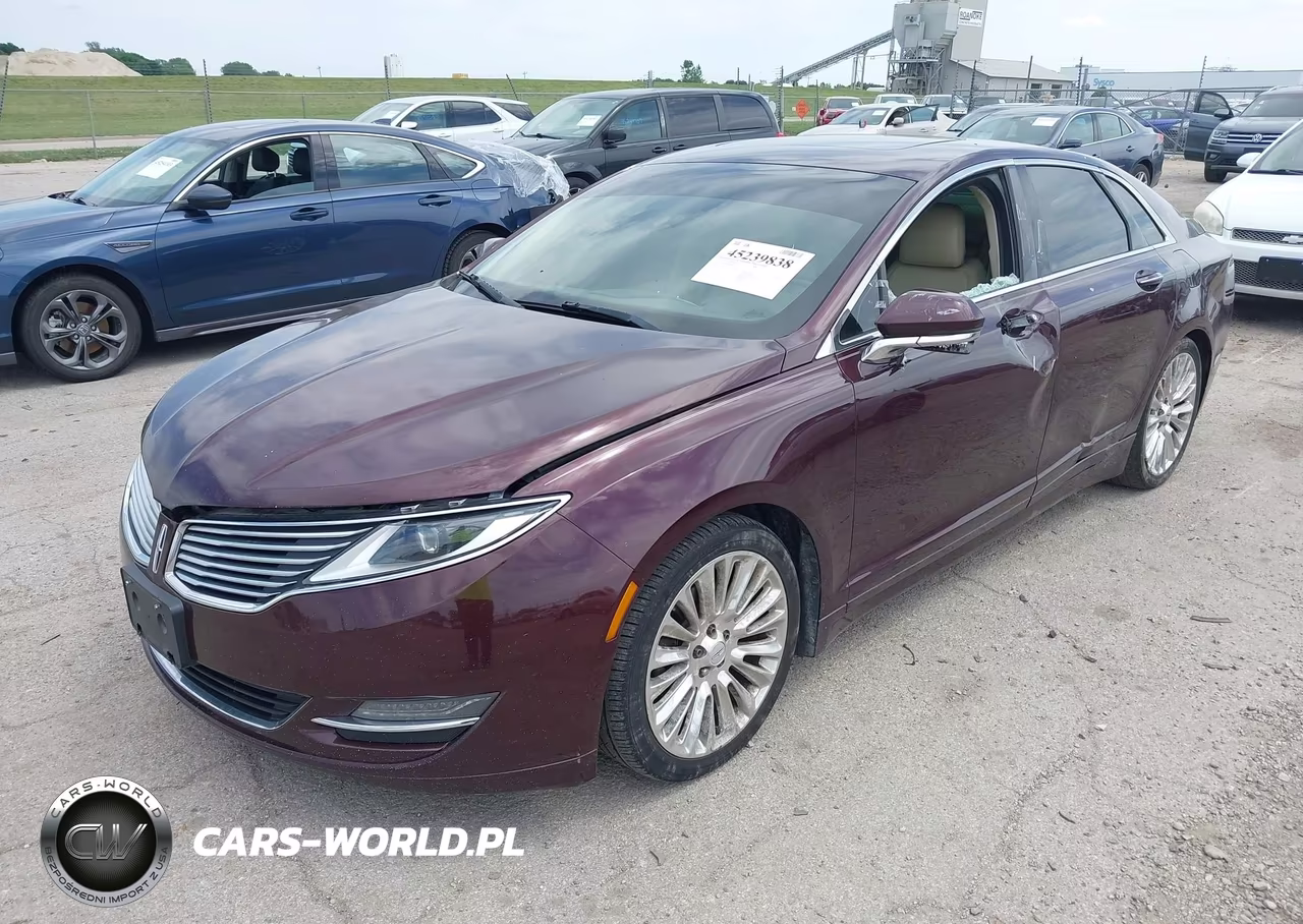 2013 Lincoln Mkz VIN:3LN6L2G94DR828040 - 2