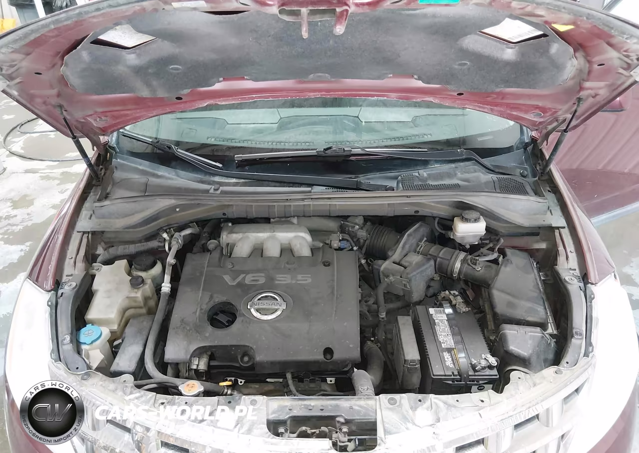 2005 Nissan Murano S VIN:JN8AZ08W75W434895 - 10