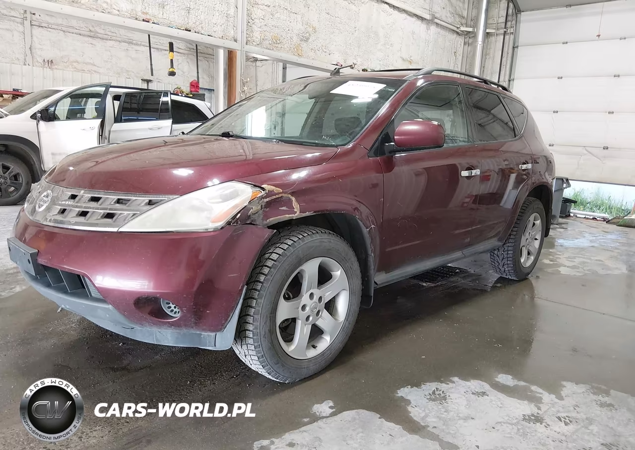 2005 Nissan Murano S VIN:JN8AZ08W75W434895 - 2