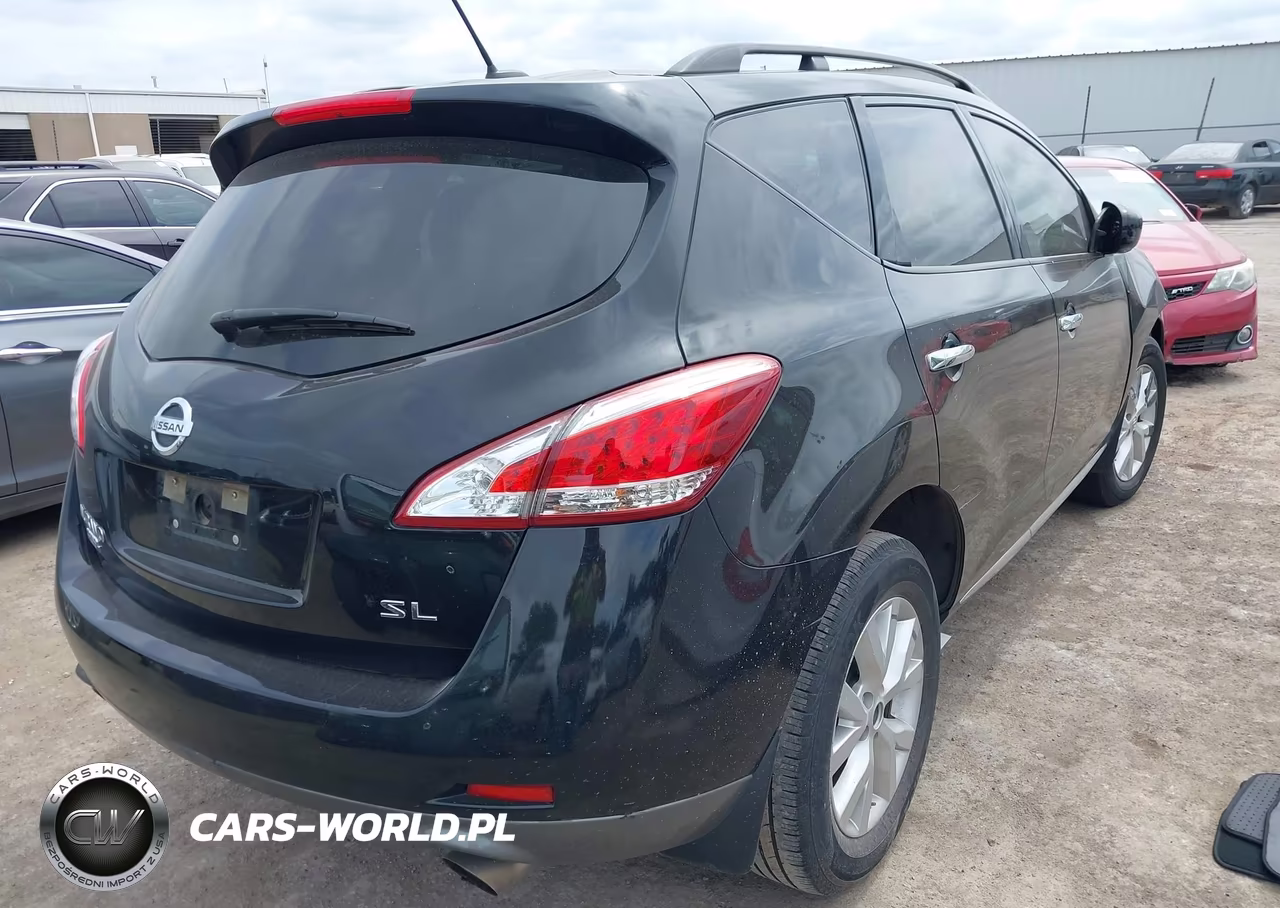 2014 Nissan Murano Sl VIN:JN8AZ1MUXEW421343 - 4
