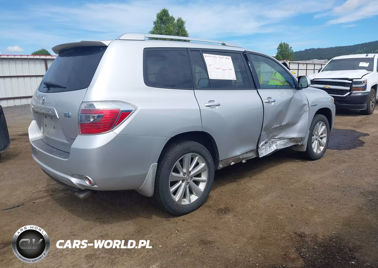 2008 Toyota Highlander Hybrid Limited VIN:JTEEW44A082000946 - 4