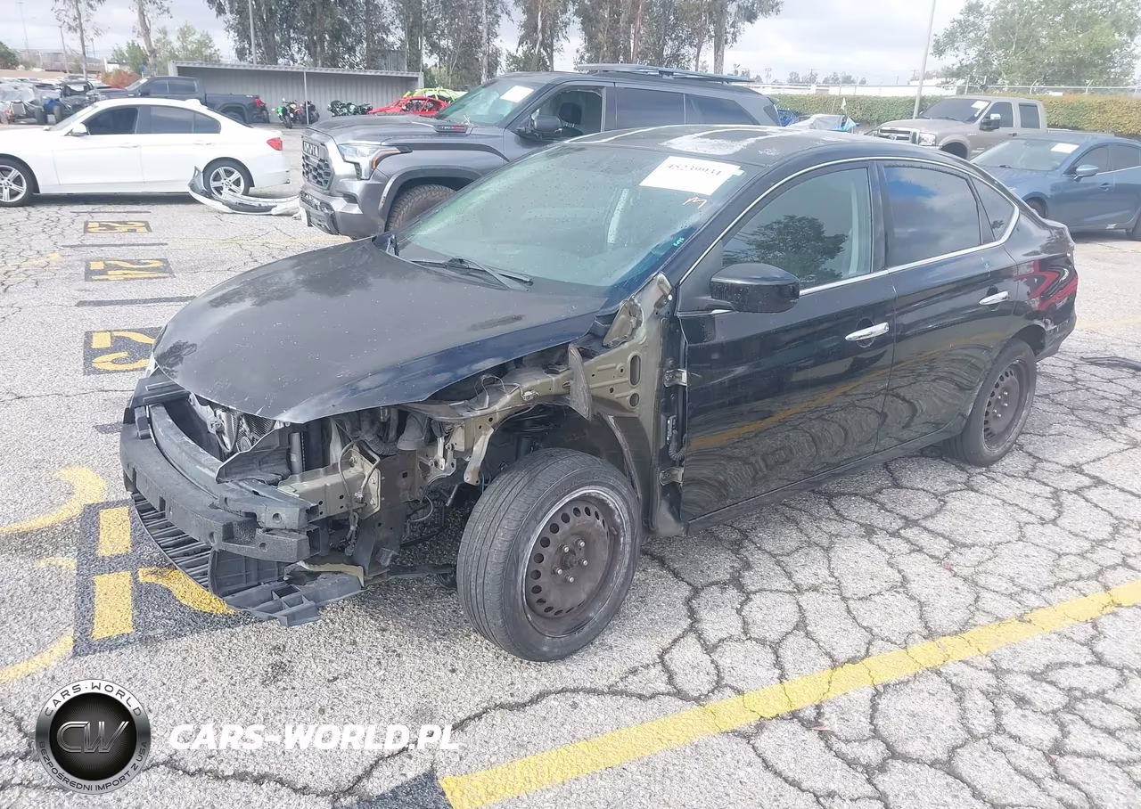 2014 Nissan Sentra Sv VIN:1N4AB7AP6EN855403 - 2