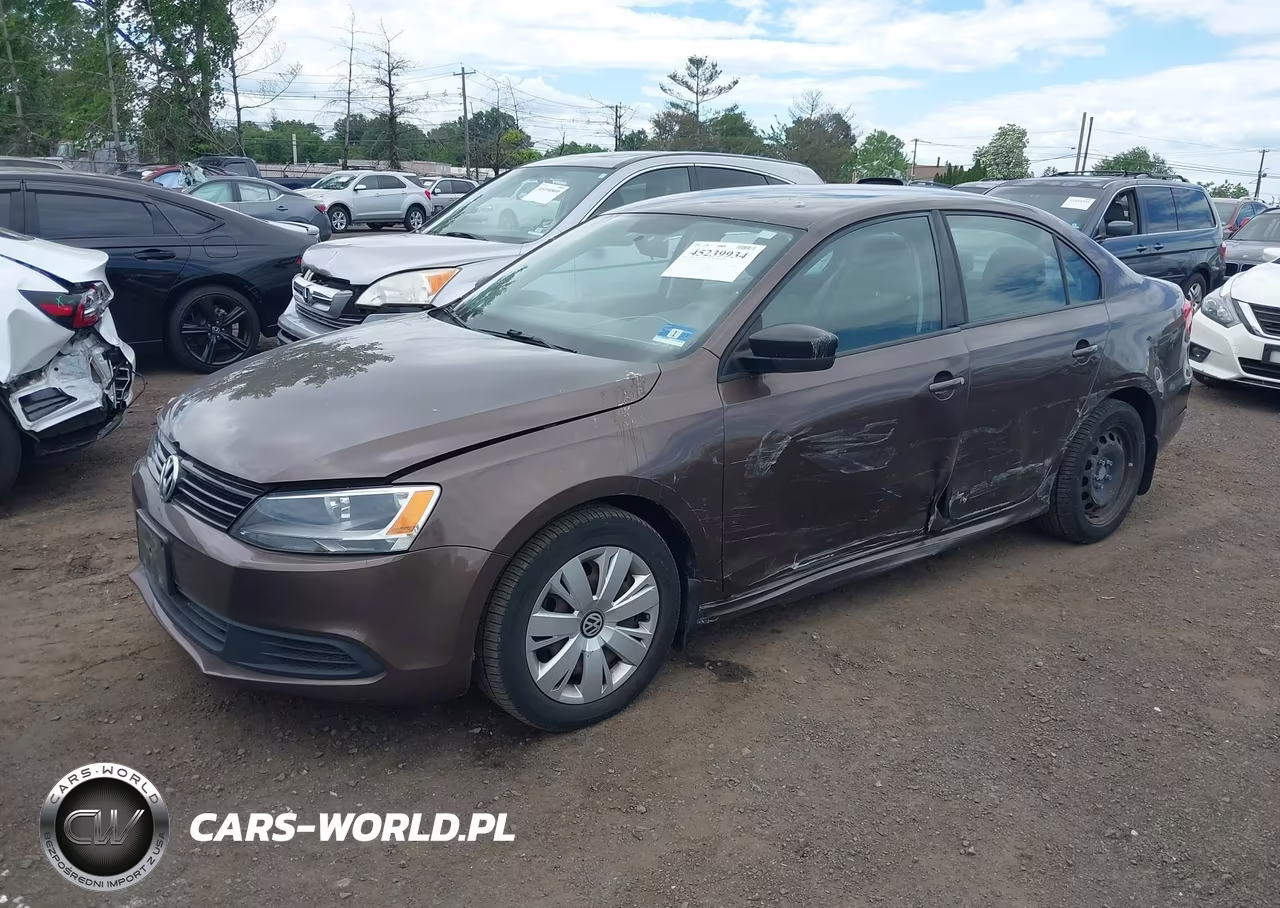 2011 Volkswagen Jetta 2.0L S VIN:3VW2K7AJ1BM393667 - 2