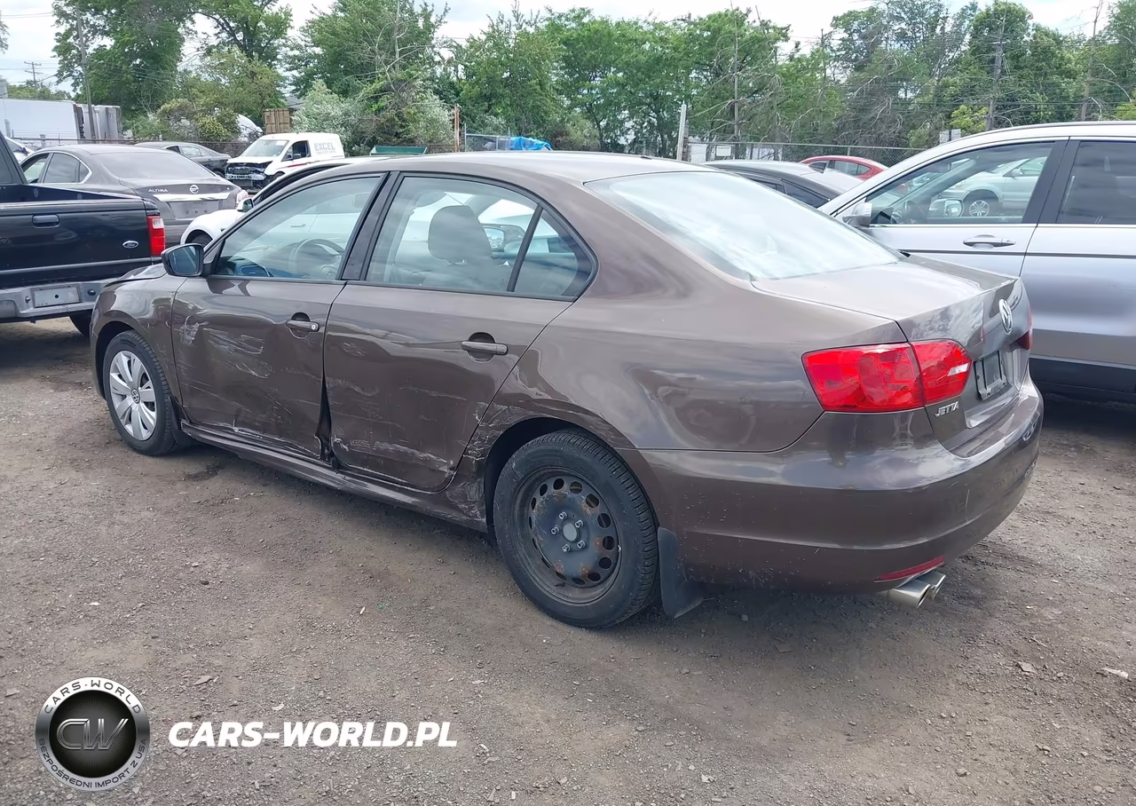 2011 Volkswagen Jetta 2.0L S VIN:3VW2K7AJ1BM393667 - 3