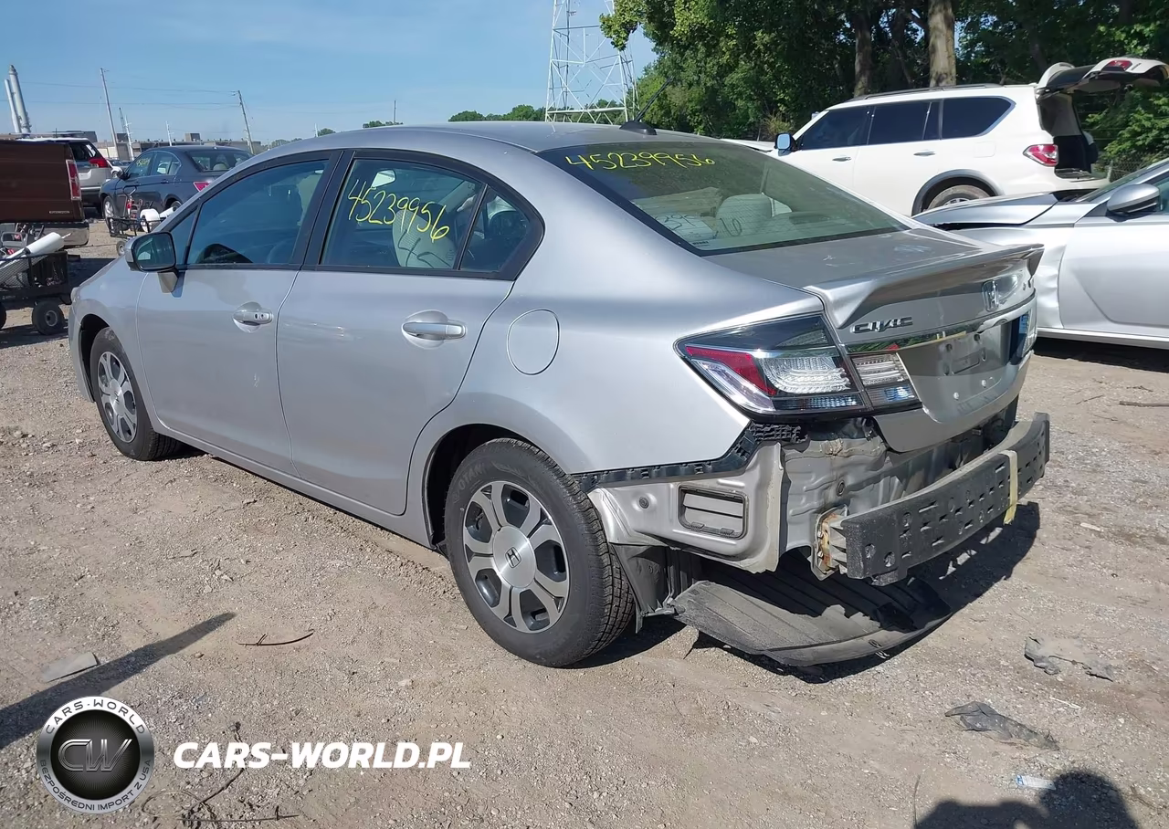 2014 Honda Civic Hybrid VIN:19XFB4F25EE000577 - 3