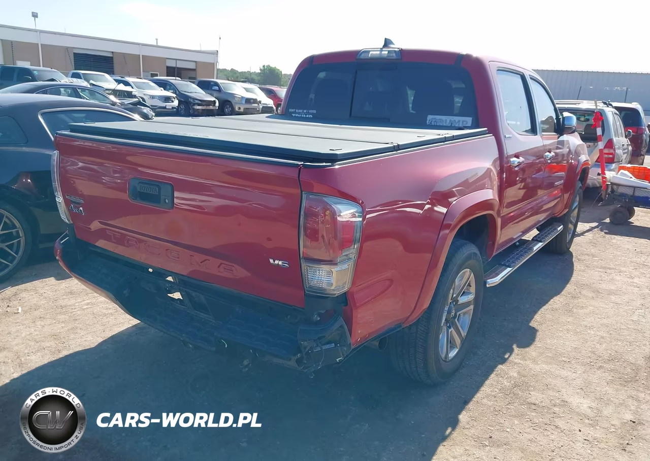 2018 Toyota Tacoma Limited VIN:3TMGZ5ANXJM167654 - 4