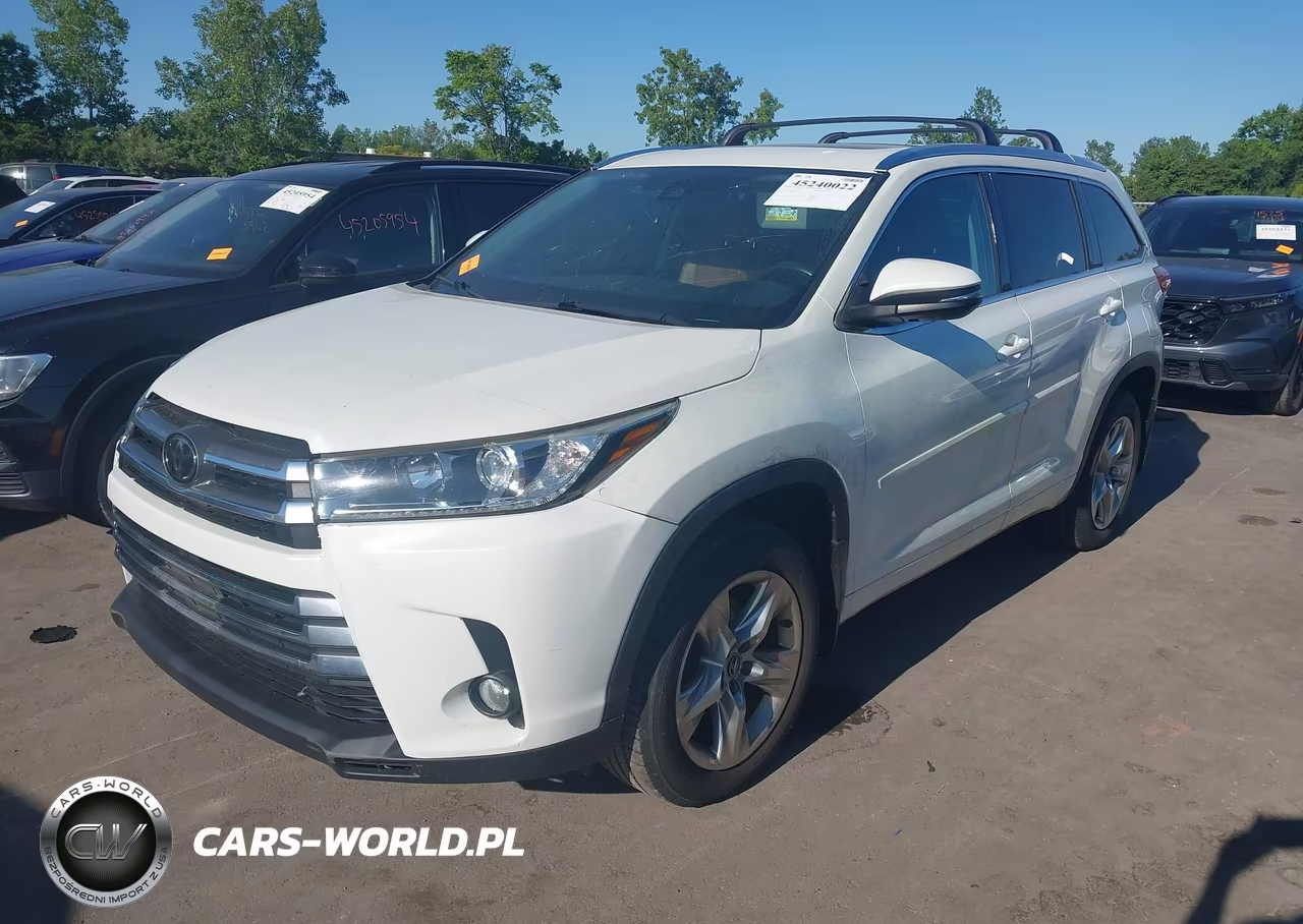 2018 Toyota Highlander Limited VIN:5TDDZRFH9JS865492 - 2