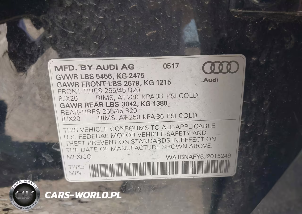 2018 Audi Q5 2.0T Premium-2.0T Tech Premium VIN:WA1BNAFY5J2015249 - 9