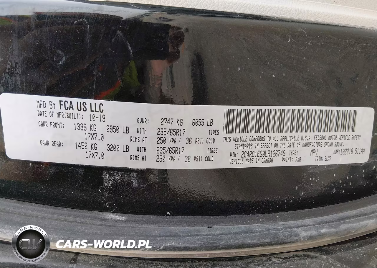 2020 Chrysler Pacifica Touring L Plus VIN:2C4RC1EG0LR126749 - 9