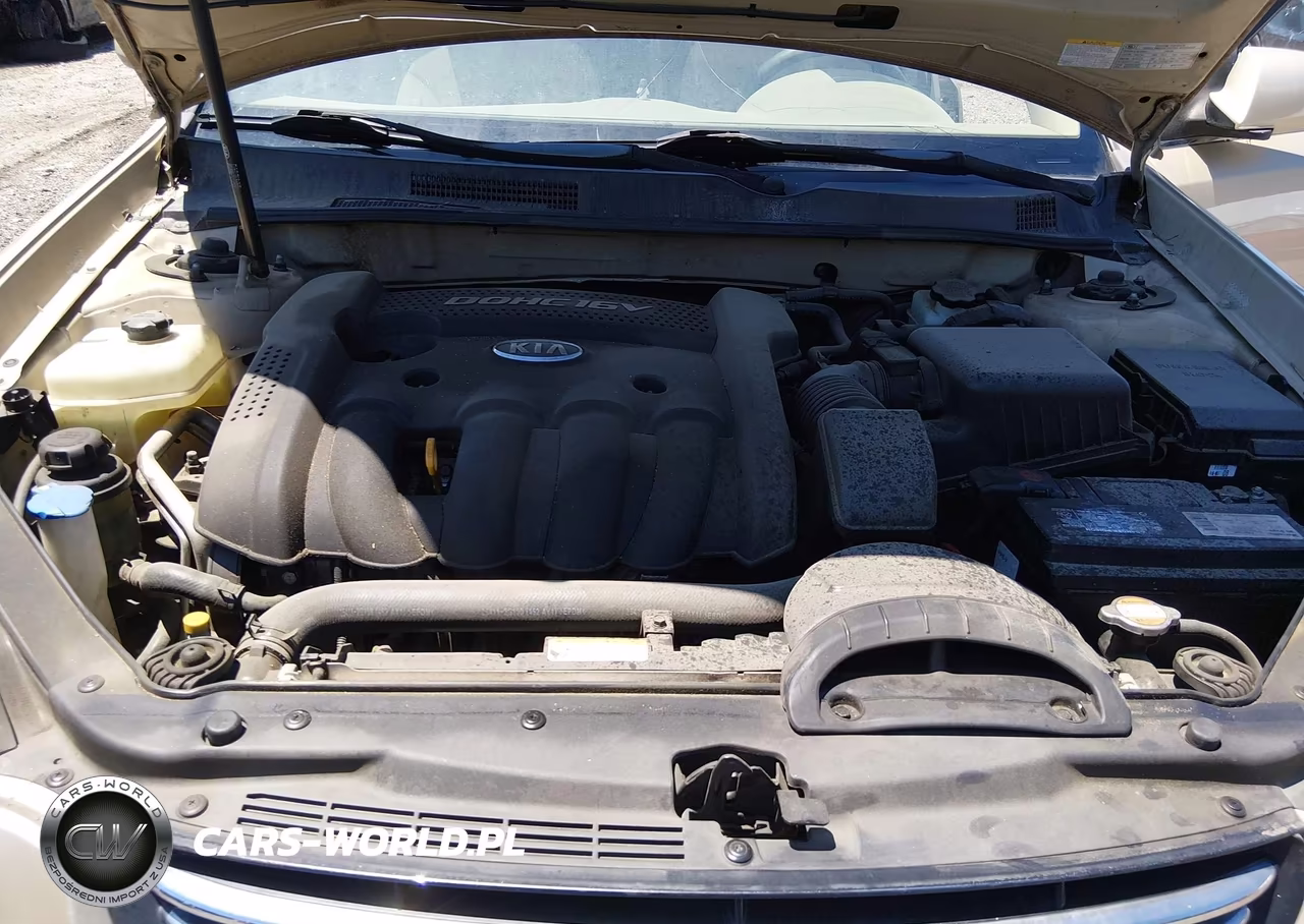2008 Kia Optima Lx VIN:KNAGE123885222584 - 10