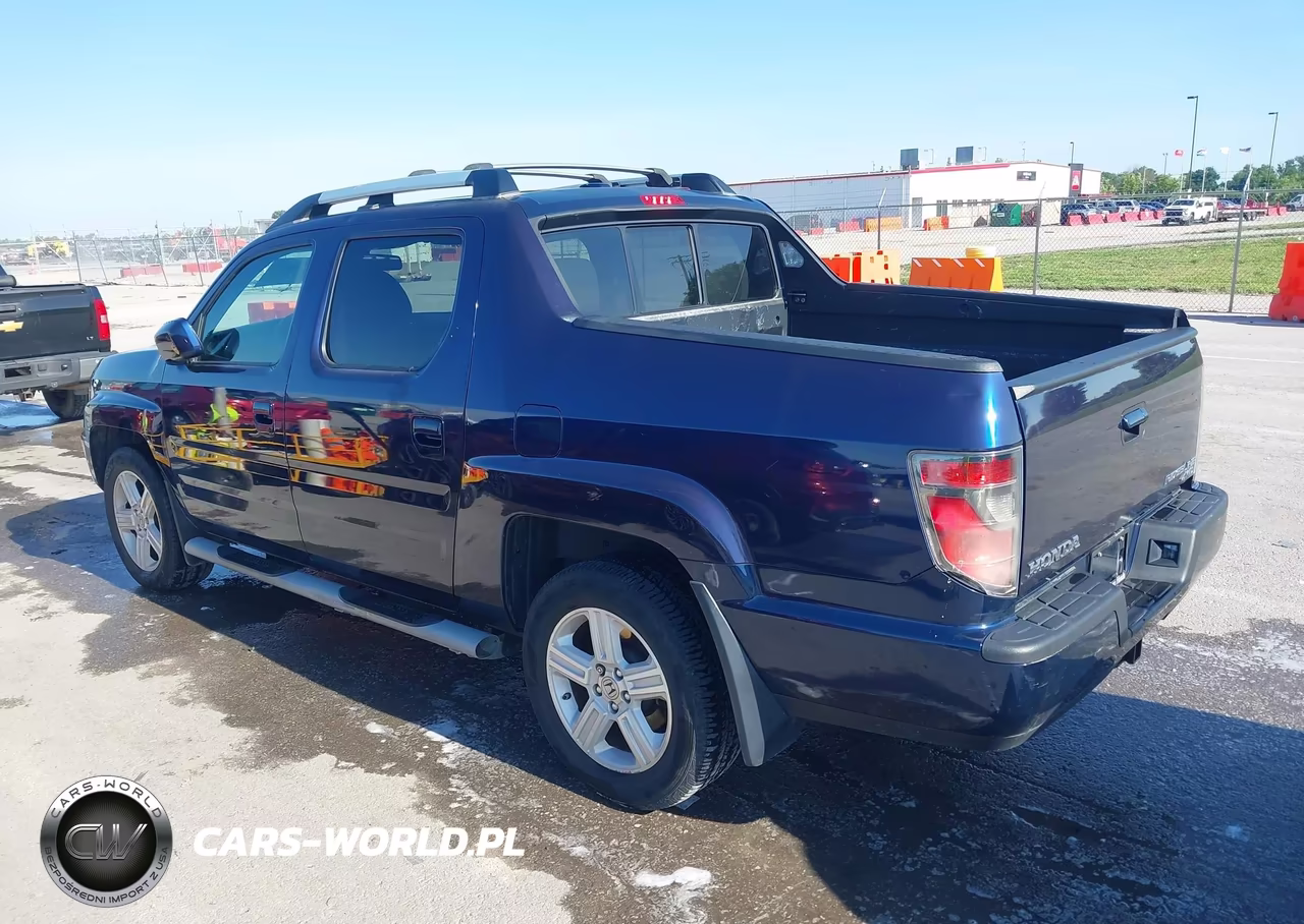 2014 Honda Ridgeline Rtl VIN:5FPYK1F51EB001955 - 3