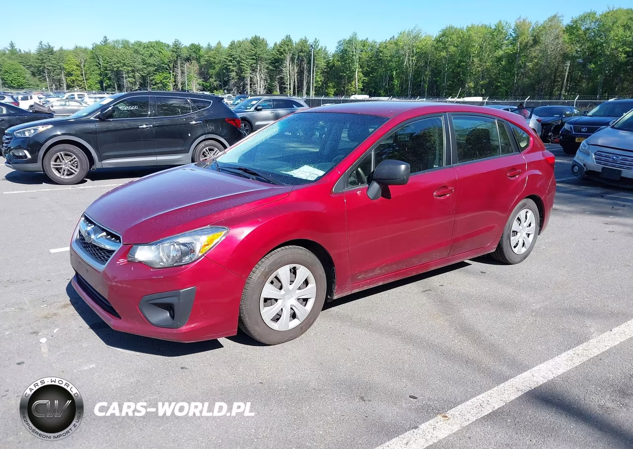 2013 Subaru Impreza 2.0I VIN:JF1GPAA6XD2889487 - 2