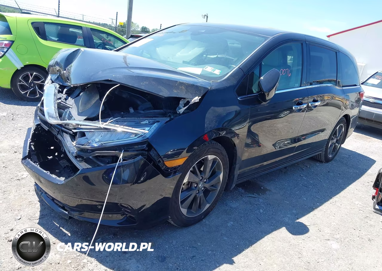 2022 Honda Odyssey Elite VIN:5FNRL6H99NB004254 - 2