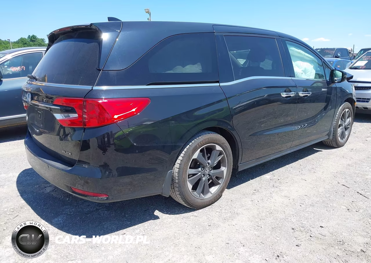 2022 Honda Odyssey Elite VIN:5FNRL6H99NB004254 - 4