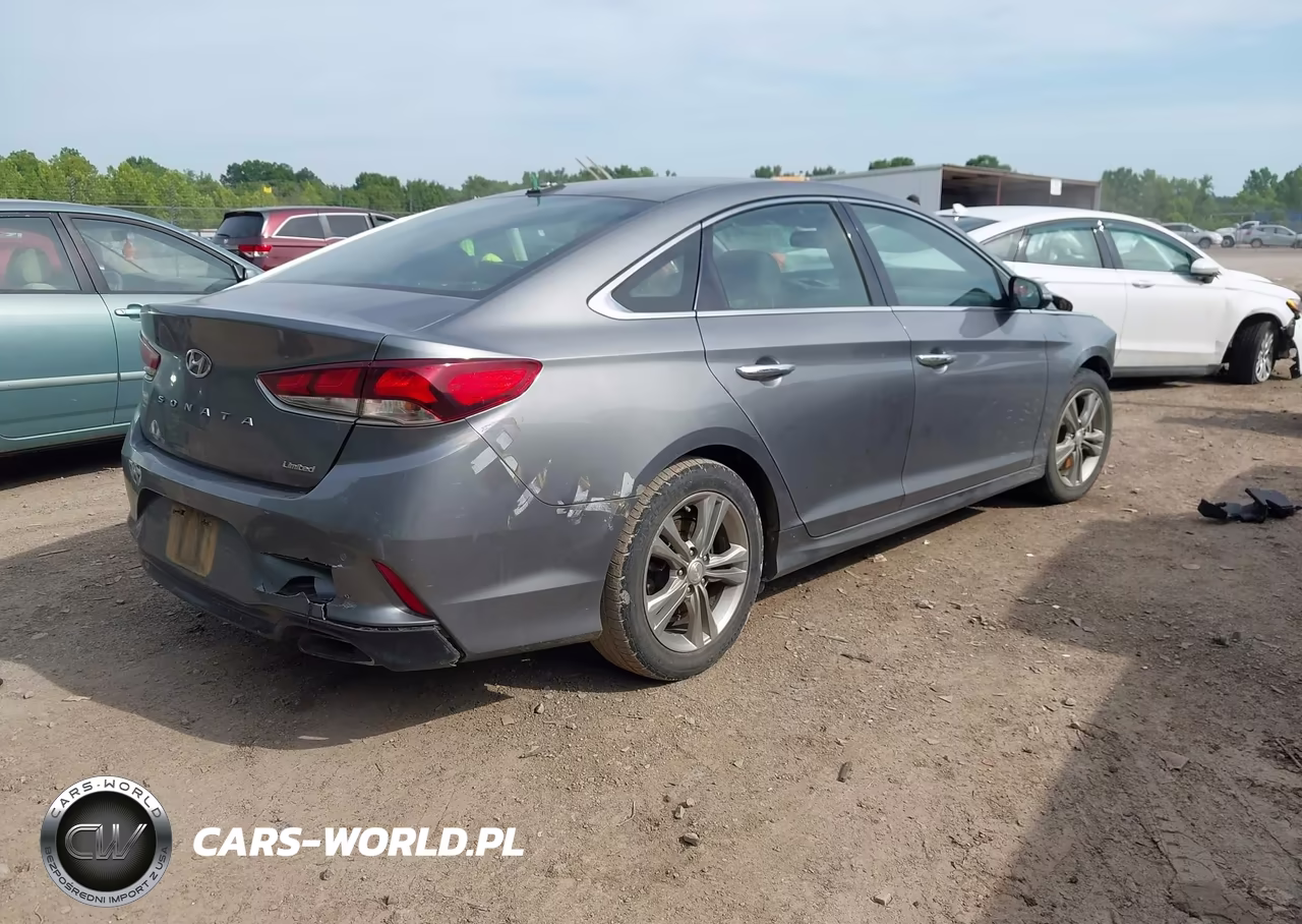 2018 Hyundai Sonata Limited VIN:5NPE34AF4JH651496 - 4