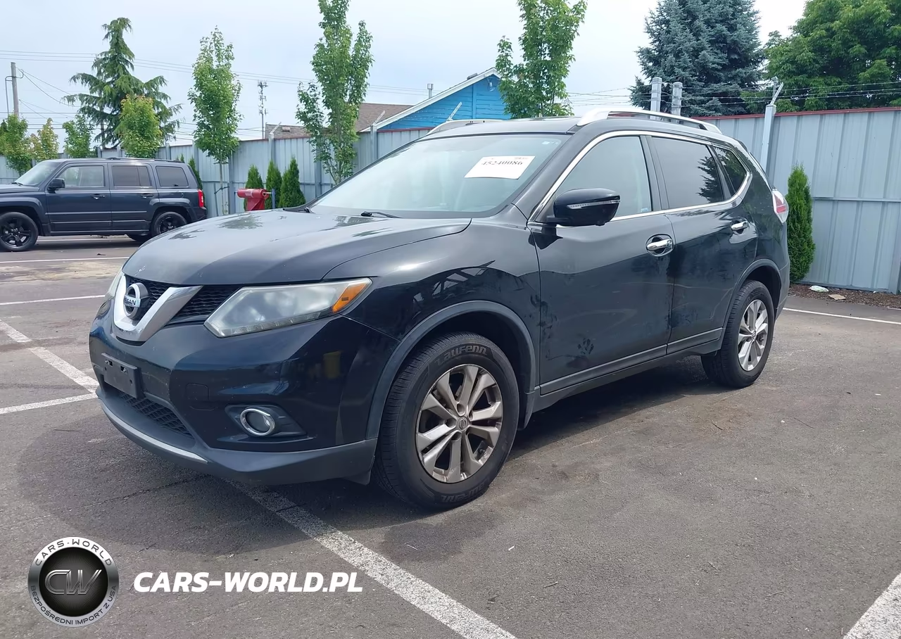 2014 Nissan Rogue Sv VIN:5N1AT2MV3EC761698 - 2