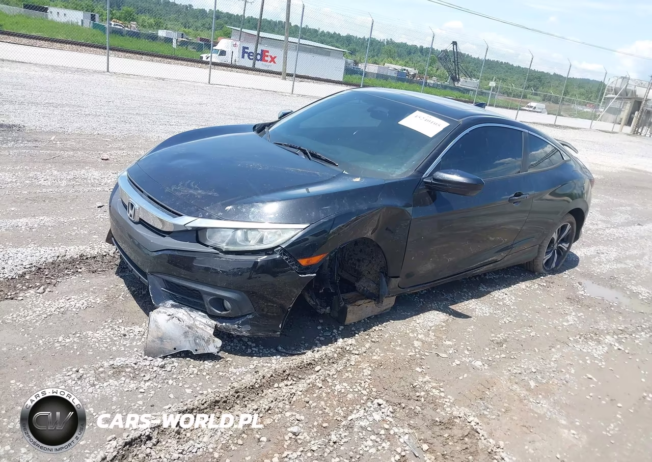 2018 Honda Civic Ex-T VIN:2HGFC3B38JH351327 - 2