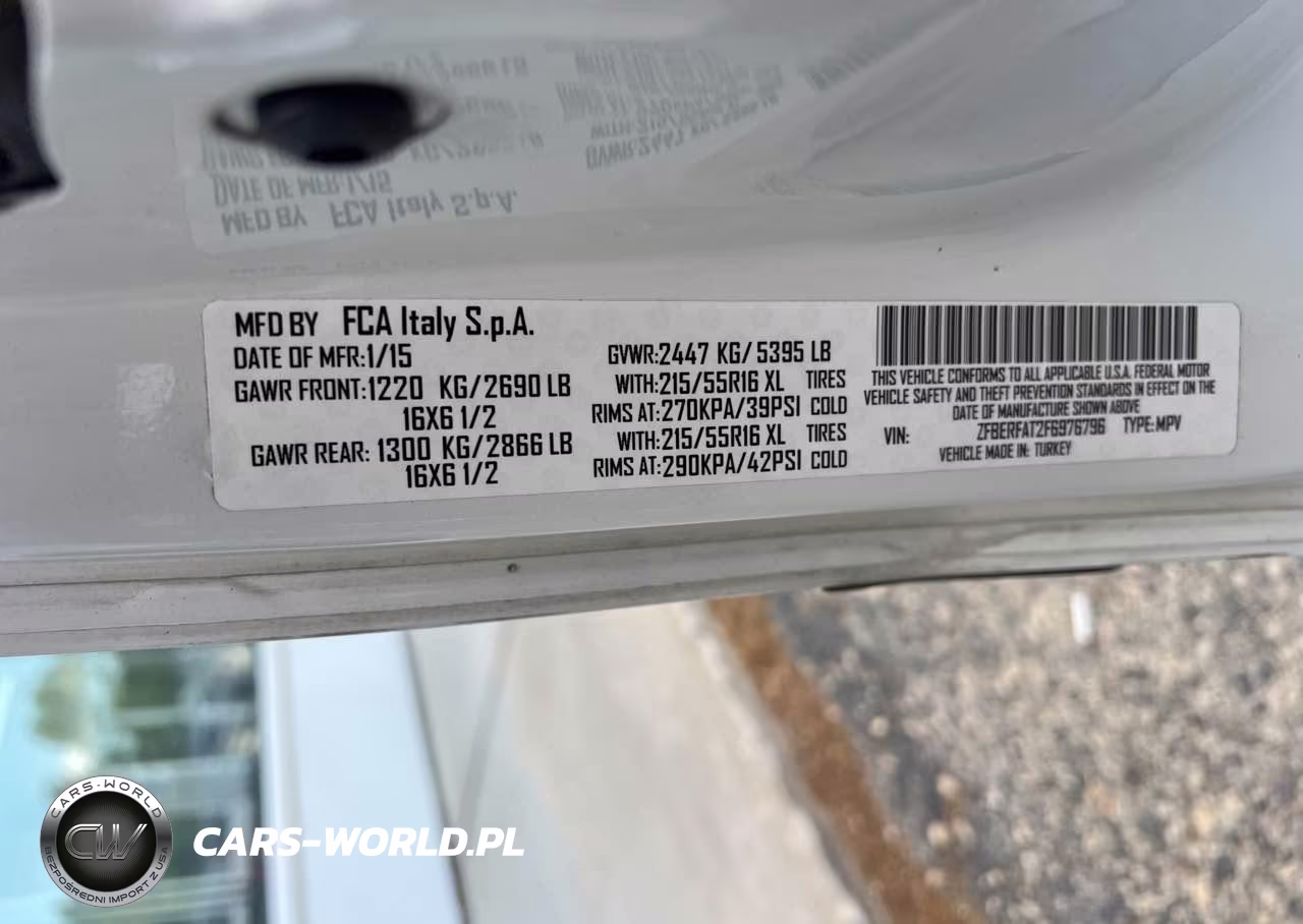 2015 Ram Promaster City Tradesman VIN:ZFBERFAT2F6976796 - 9
