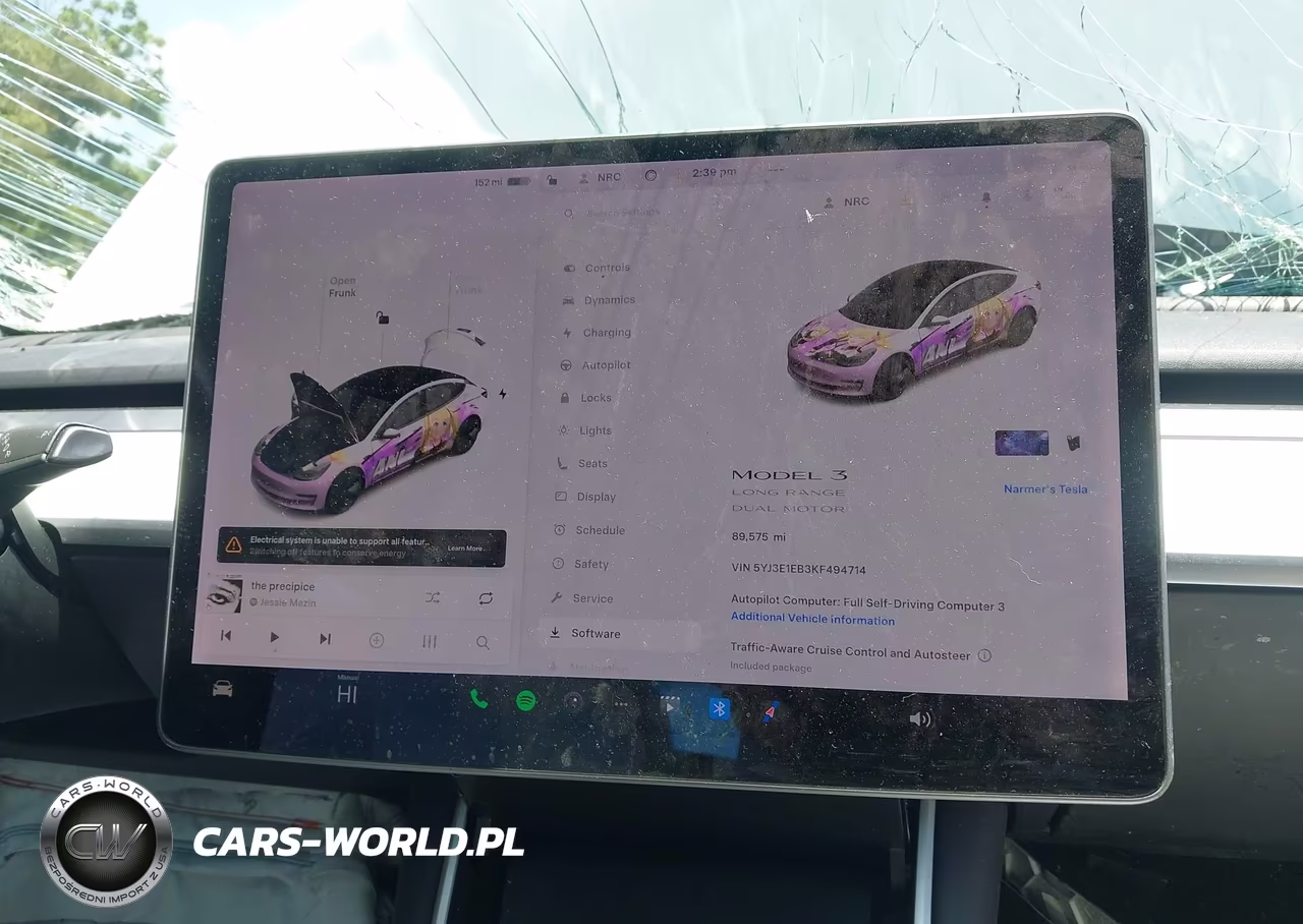 2019 Tesla Model 3 Long Range-Performance VIN:5YJ3E1EB3KF494714 - 7