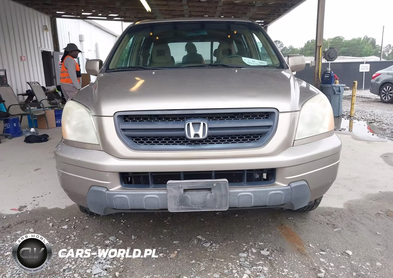 2003 Honda Pilot Ex-L VIN:2HKYF18533H57143 - 12