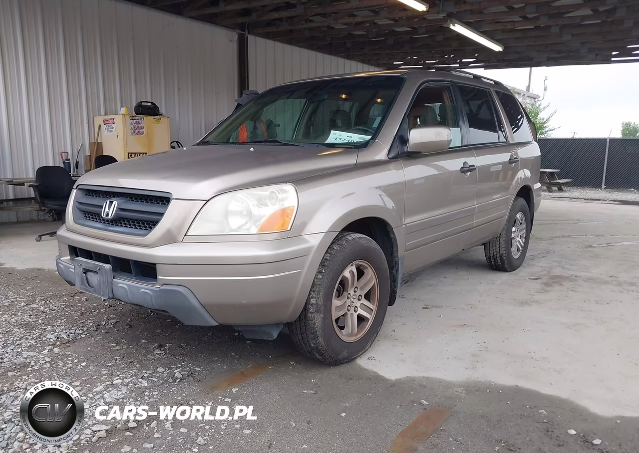 2003 Honda Pilot Ex-L VIN:2HKYF18533H57143 - 2