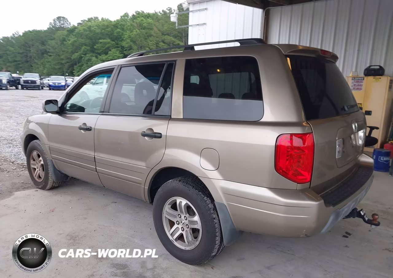 2003 Honda Pilot Ex-L VIN:2HKYF18533H57143 - 3