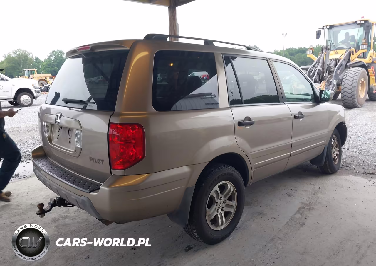 2003 Honda Pilot Ex-L VIN:2HKYF18533H57143 - 4