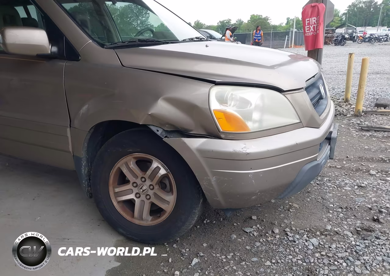 2003 Honda Pilot Ex-L VIN:2HKYF18533H57143 - 6