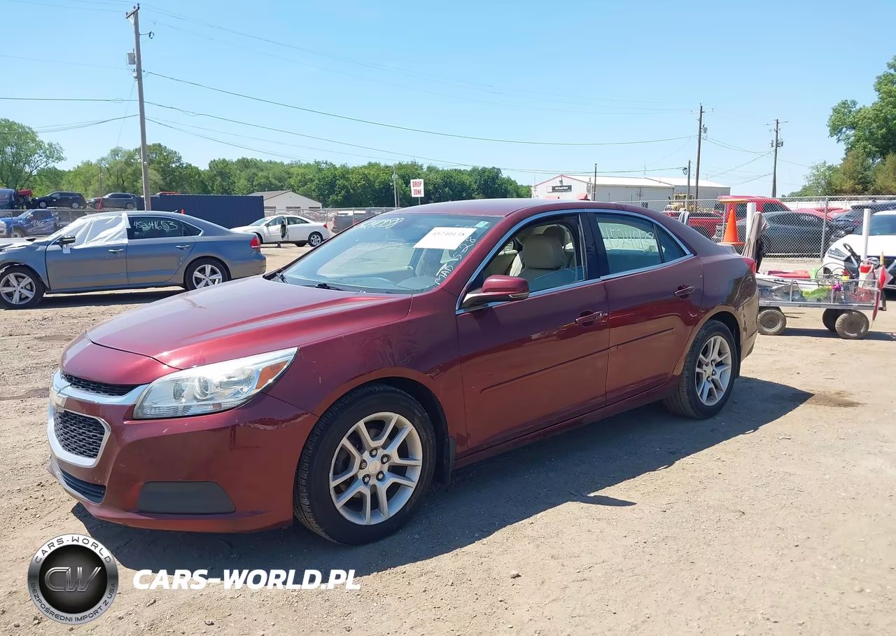 2015 Chevrolet Malibu 1Lt VIN:1G11C5SL0FF144324 - 2