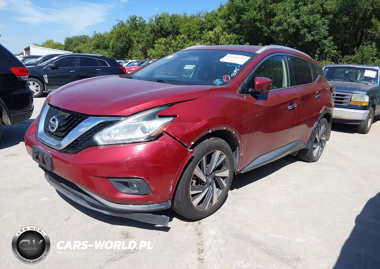 2018 Nissan Murano Platinum VIN:5N1AZ2MG6JN170408 - 2