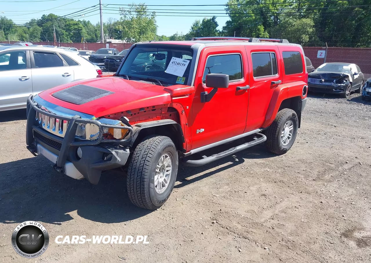 2009 Hummer H3 Suv VIN:5GTEN13E898102092 - 2