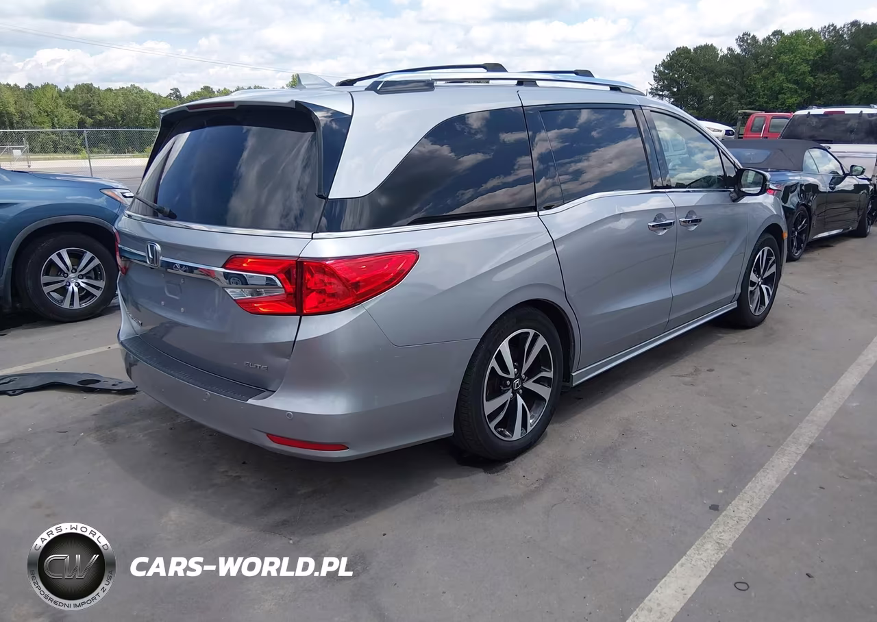 2018 Honda Odyssey Elite VIN:5FNRL6H99JB058339 - 4