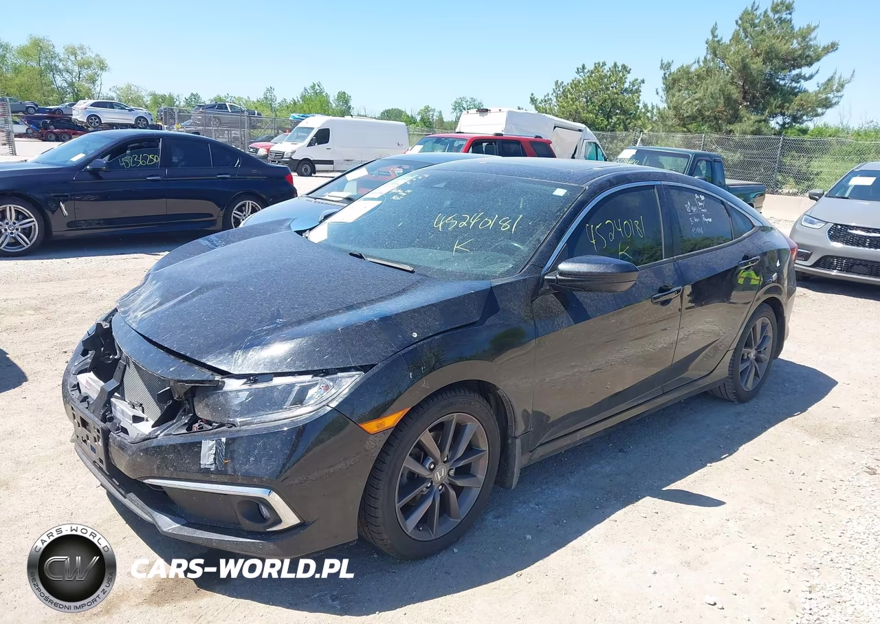 2020 Honda Civic Ex VIN:19XFC1F33LE011403 - 2