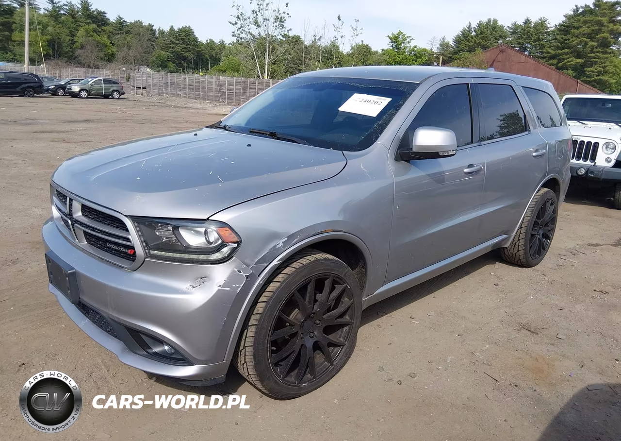 2018 Dodge Durango Gt Awd VIN:1C4RDJDG5JC463017 - 2