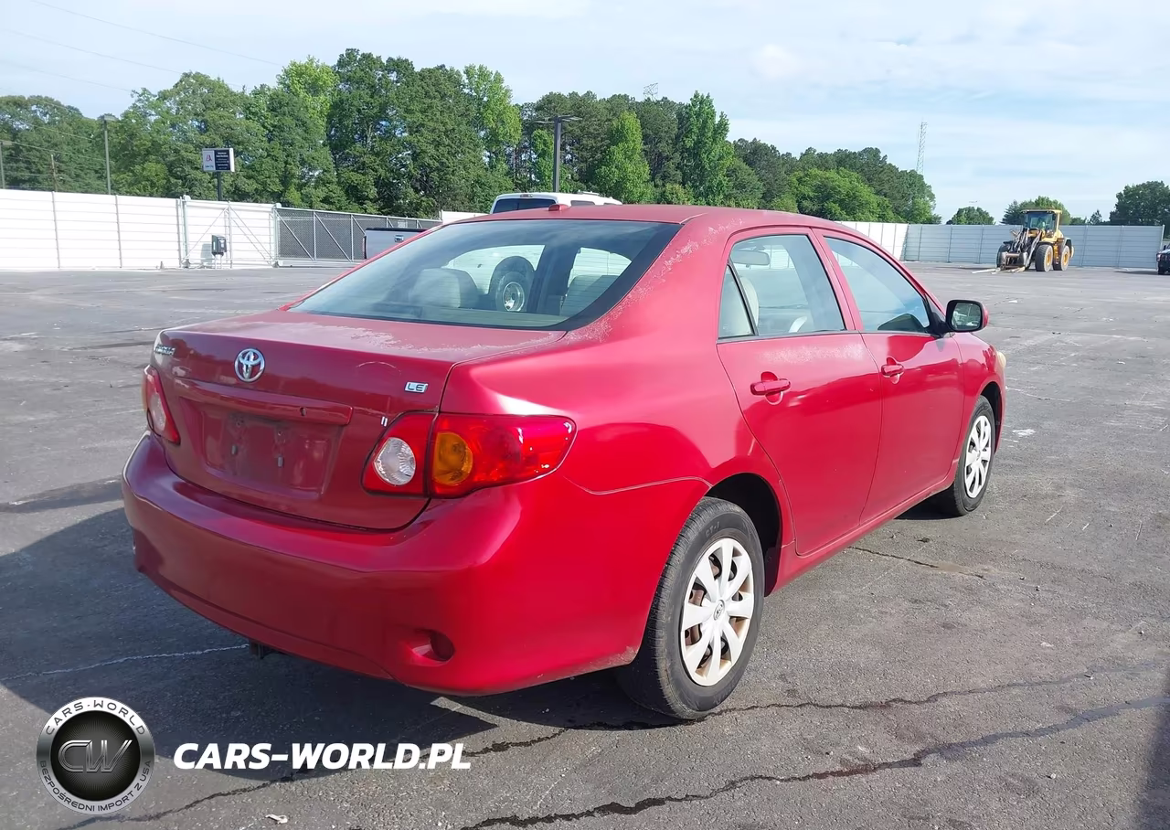 2009 Toyota Corolla Le VIN:1NXBU40E89Z037413 - 4