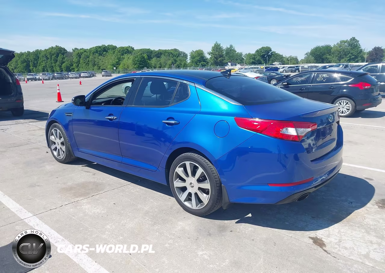 2011 Kia Optima Sx VIN:KNAGR4A64B5138139 - 3