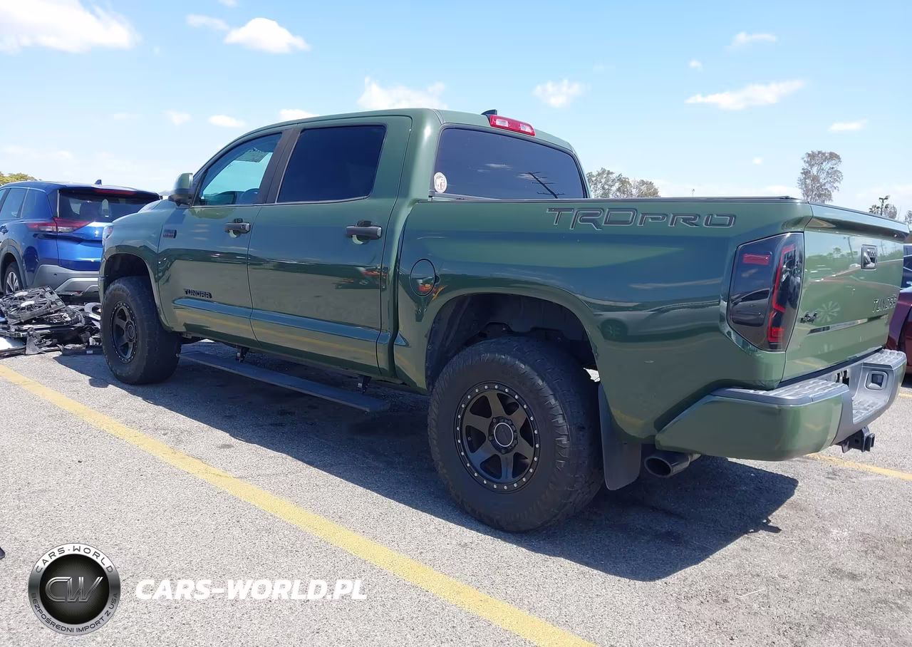 2020 Toyota Tundra Trd Pro VIN:5TFDY5F10LX949423 - 3