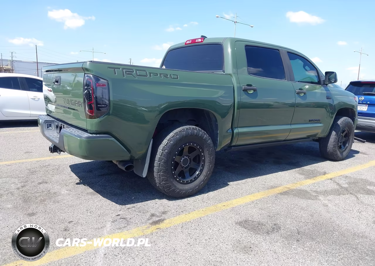 2020 Toyota Tundra Trd Pro VIN:5TFDY5F10LX949423 - 4