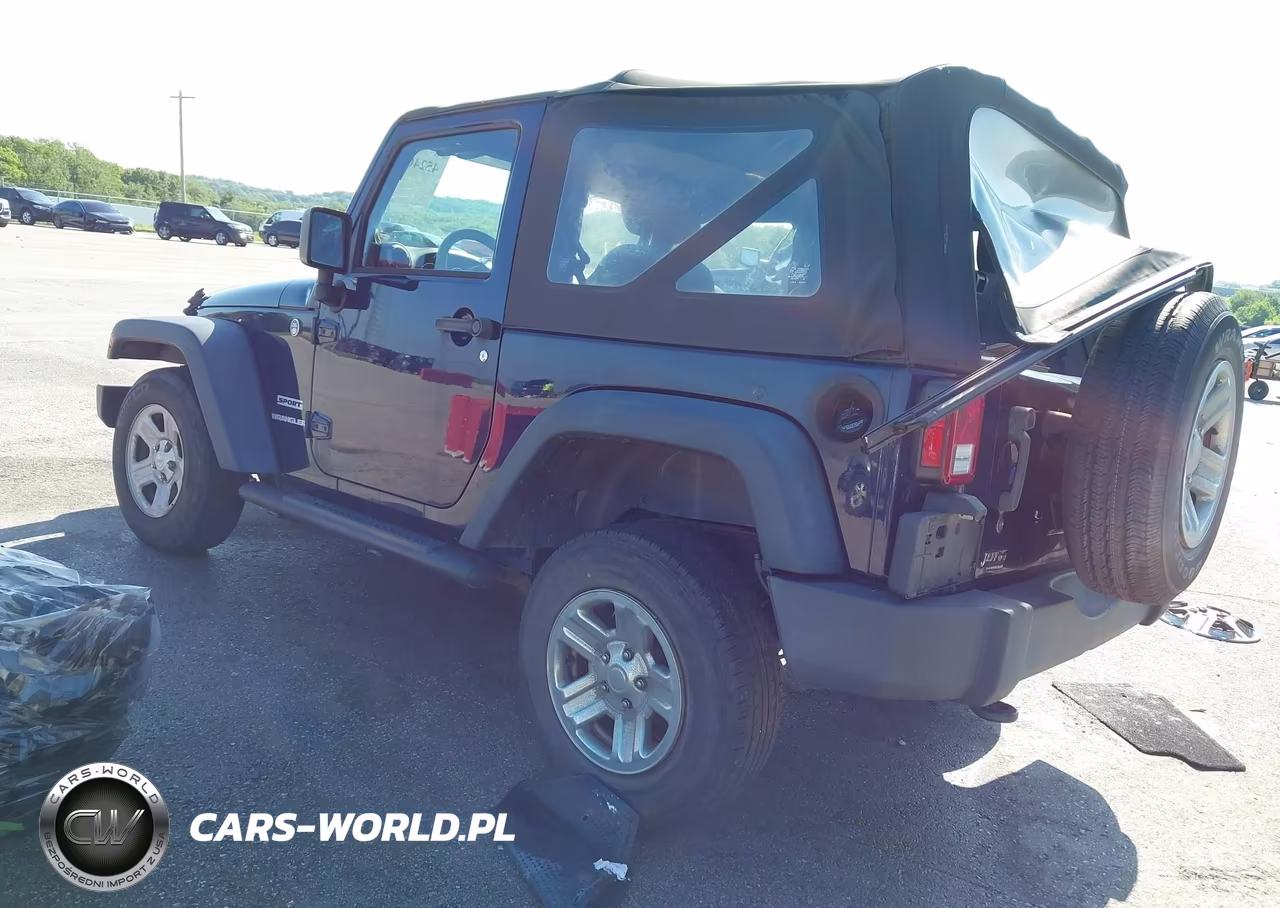 2013 Jeep Wrangler Sport VIN:1C4AJWAG8DL504963 - 3