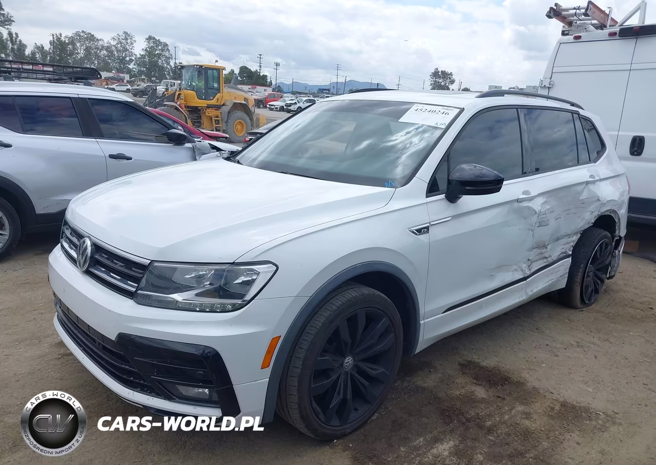 2020 Volkswagen Tiguan 2.0T Se-2.0T Se R-Line Black-2.0T Sel VIN:3VV3B7AX0LM115566 - 2