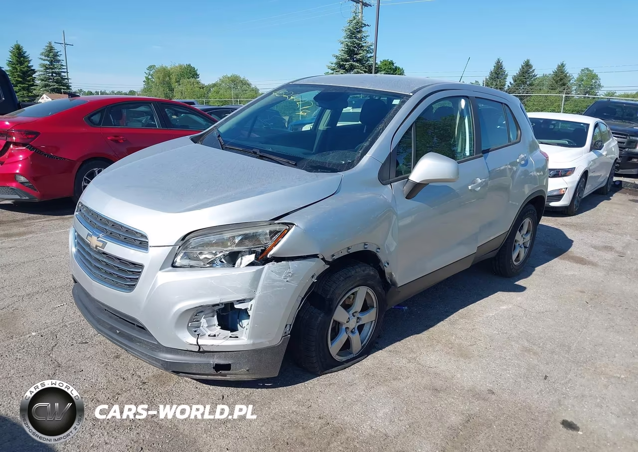 2016 Chevrolet Trax 1Ls VIN:3GNCJNSB4GL165625 - 2