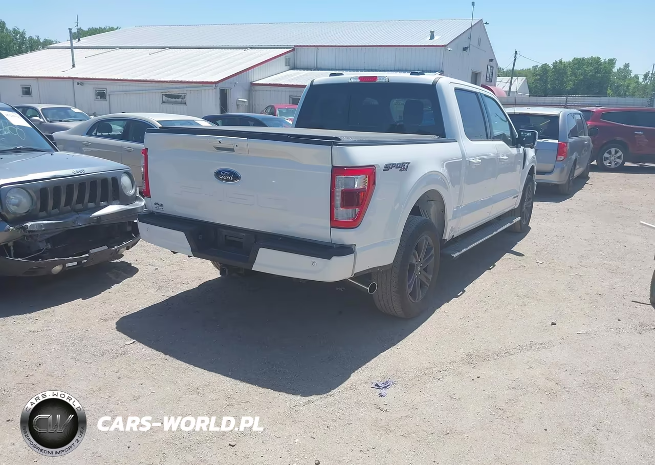 2023 Ford F-150 Lariat VIN:1FTFW1ED1PFC96342 - 4