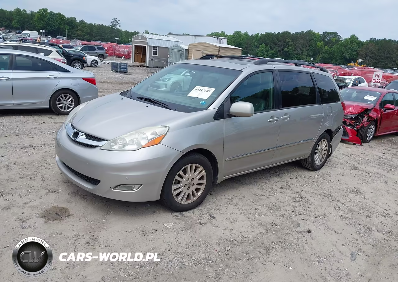 2008 Toyota Sienna Limited VIN:5TDZK22C68S186236 - 2