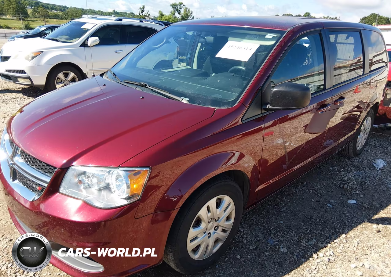 2018 Dodge Grand Caravan Se VIN:2C4RDGBG2JR133834 - 2