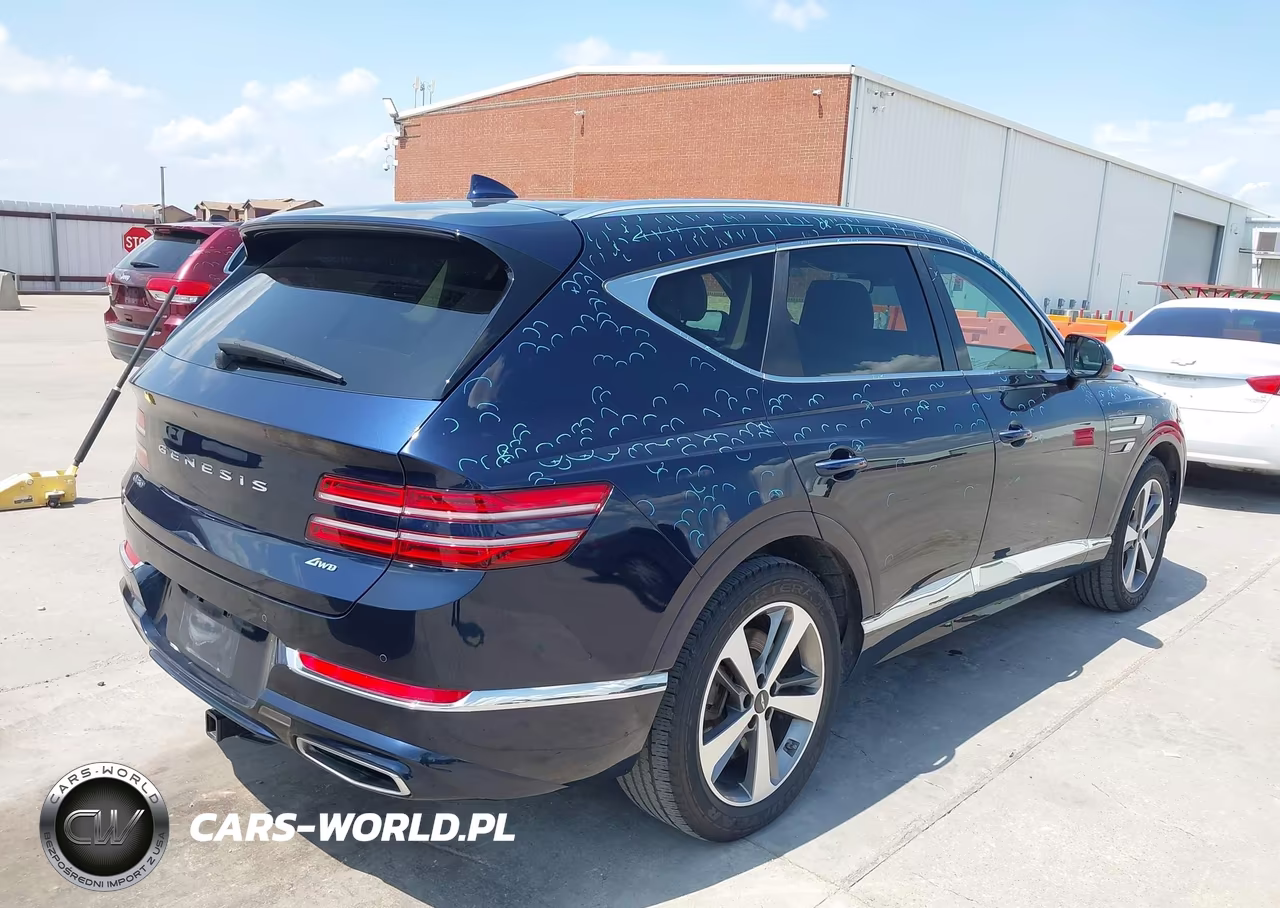 2022 Genesis Gv80 2.5T Awd VIN:KMUHBDSBXNU077457 - 4